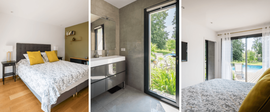 chambre avec salle d'eau privative