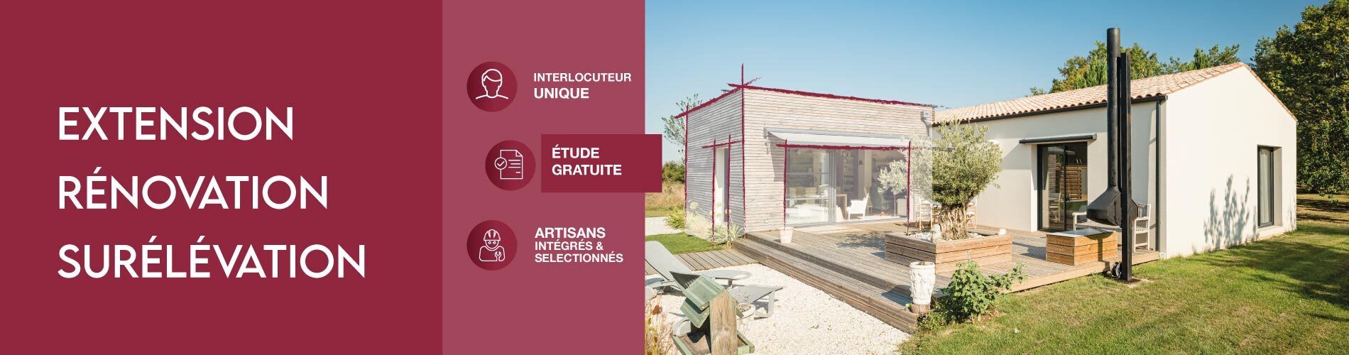 Extension de maison à Camiac-et-Saint-Denis