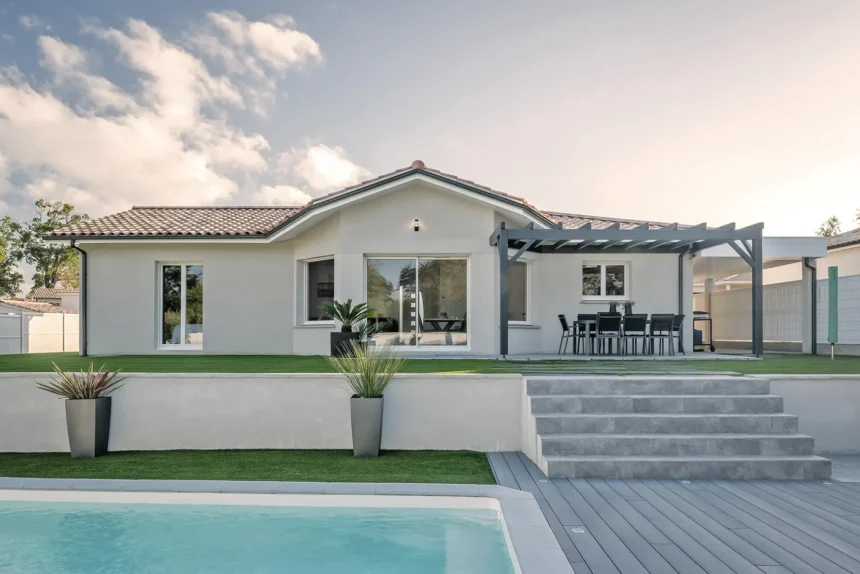 Maison contemporaine en Gironde
