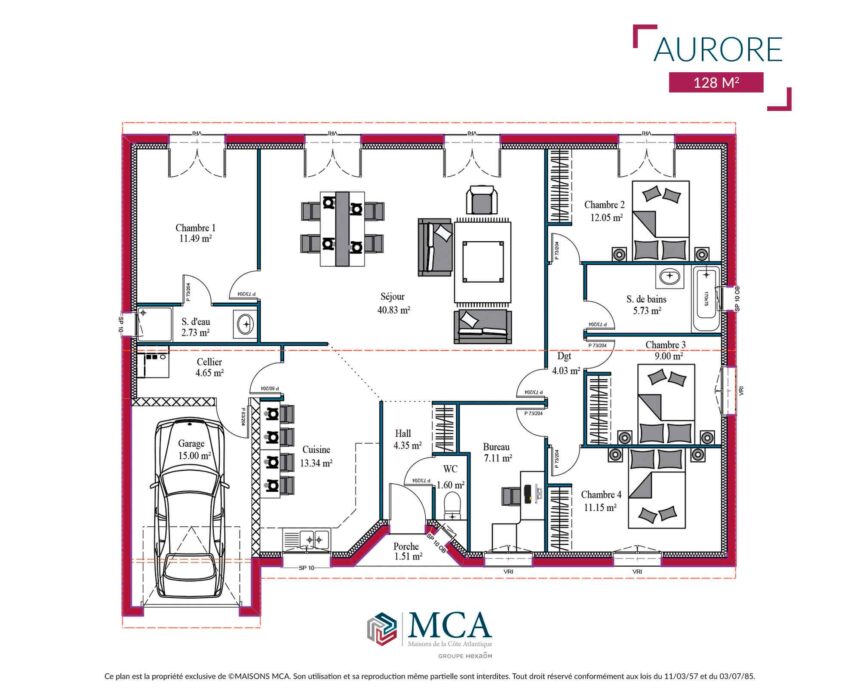 Aurore - 128 m2