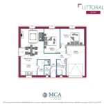 Plan maison 4 chambres