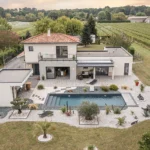 Maison moderne dans les Landes