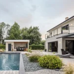 Maison moderne dans les Landes