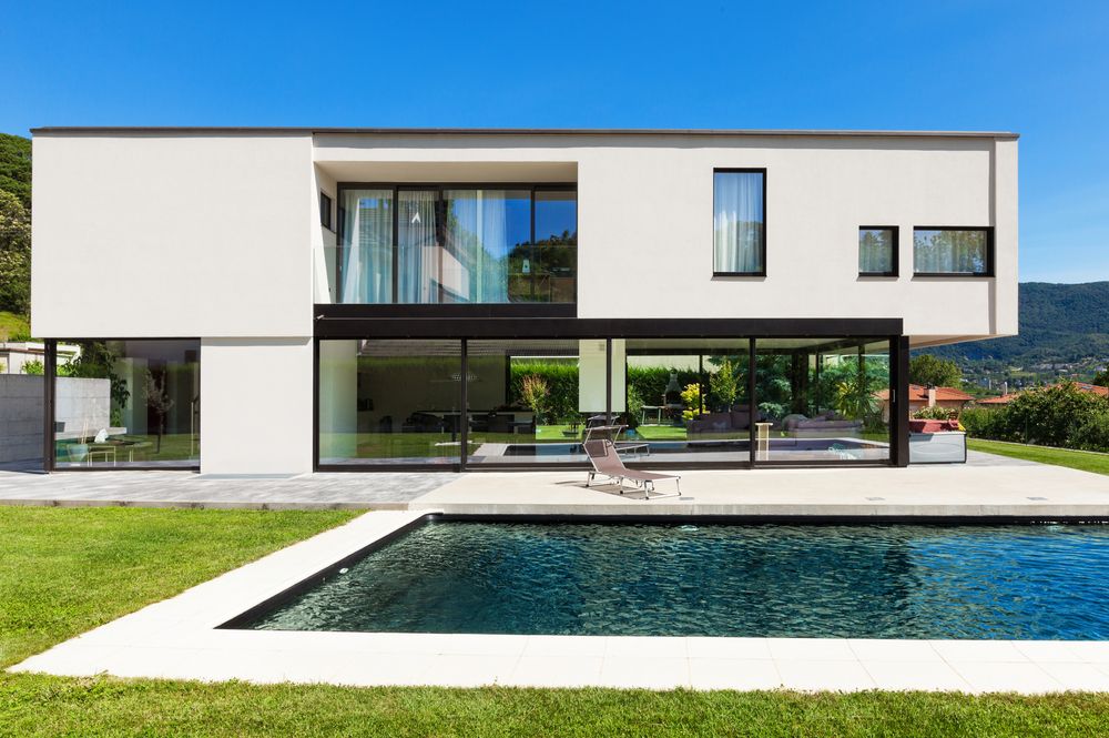 maison contemporaine plain pied 4 chambres
