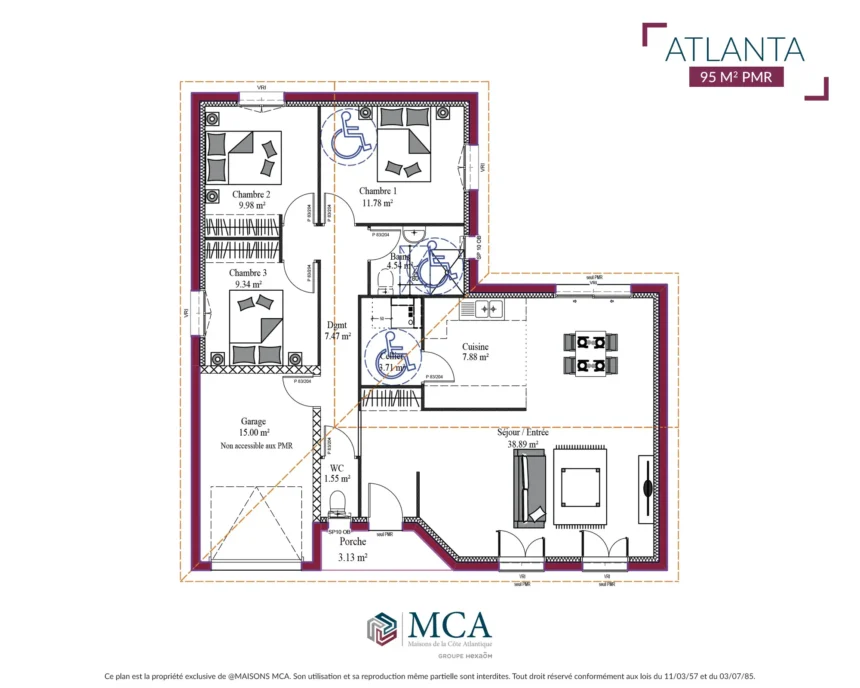 Atlanta - 95 m2