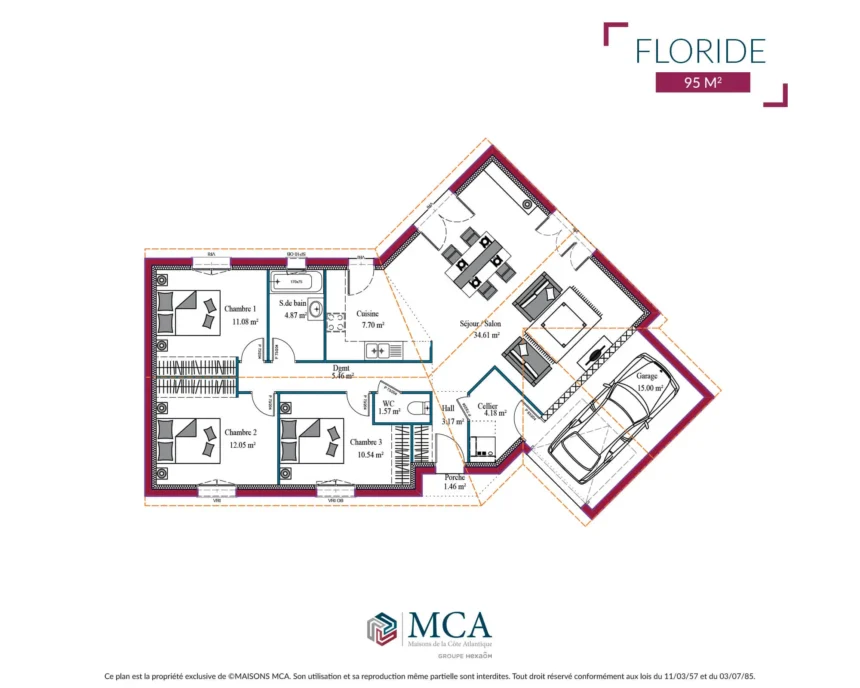 Floride - 95 m2