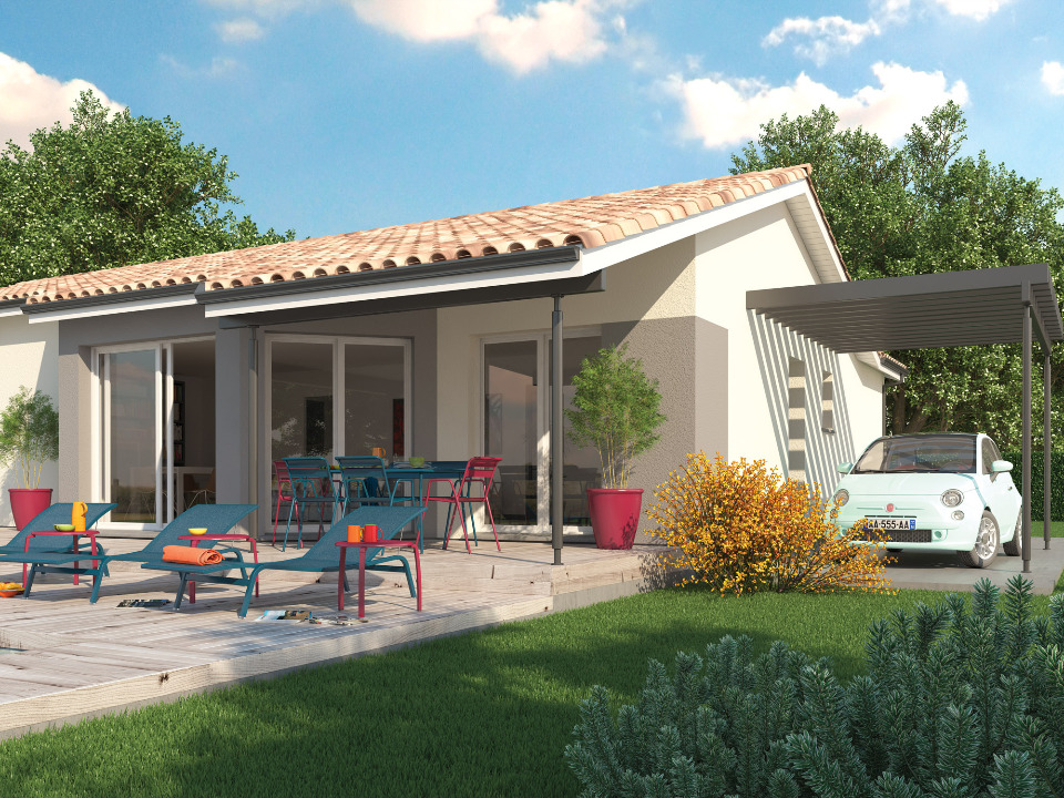 Maison à construire à Saint-Savin (33920)