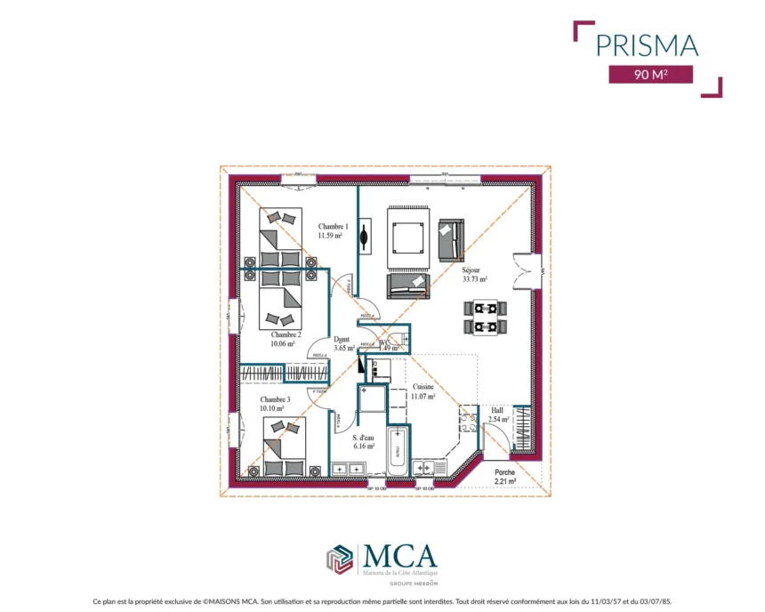 Prisma - 90 m2