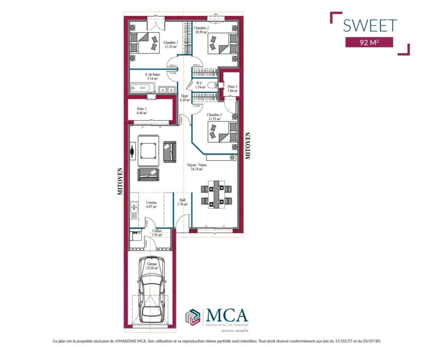 Sweet - 92 m2