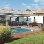 Maison en L dans le Médoc