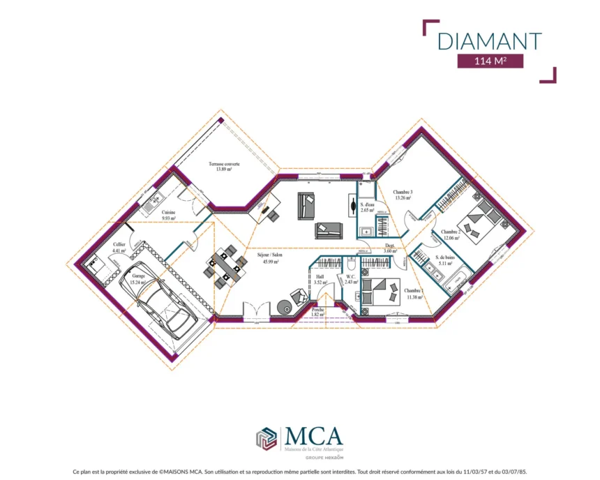 Diamant - 114 m2