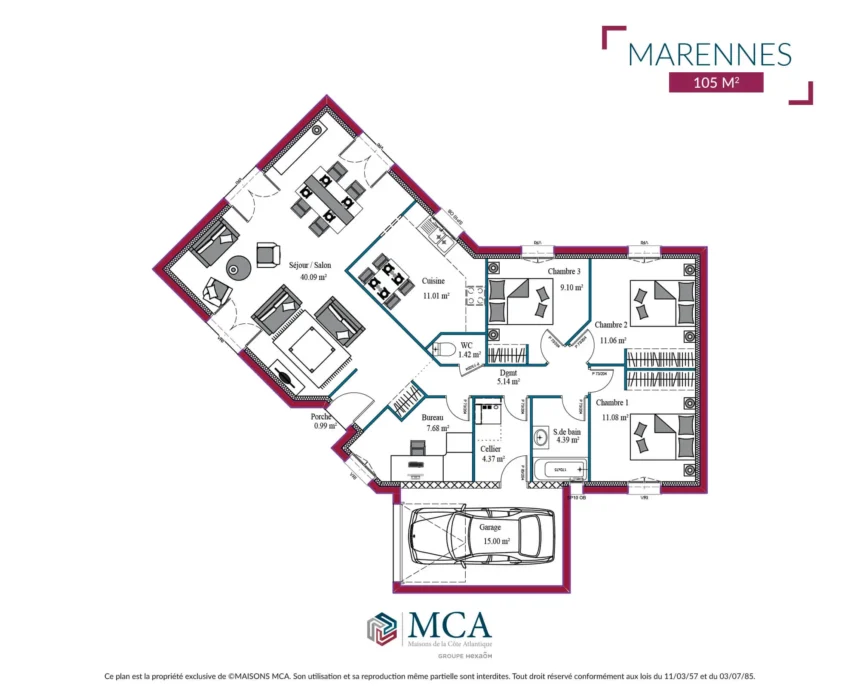 Marennes - 105 m2
