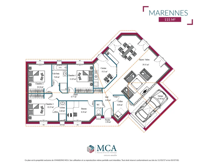 Marennes - 115 m2
