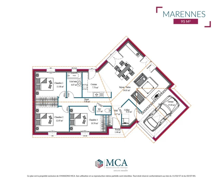 Marennes - 95 m2