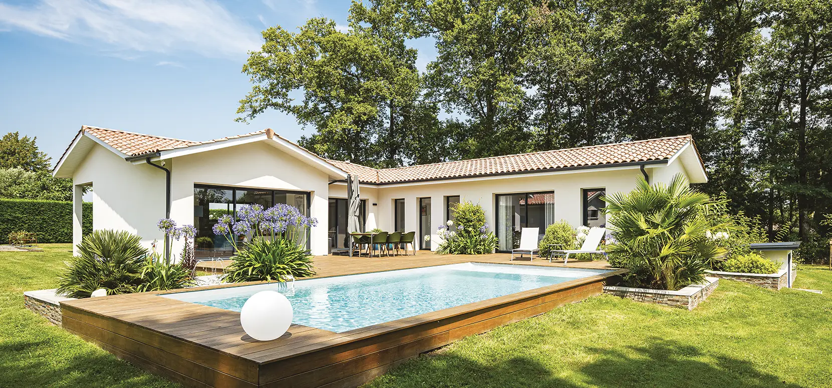 Maison lumineuse dans les Landes