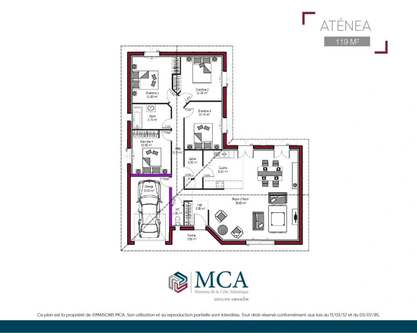 Atenea - 119 m2