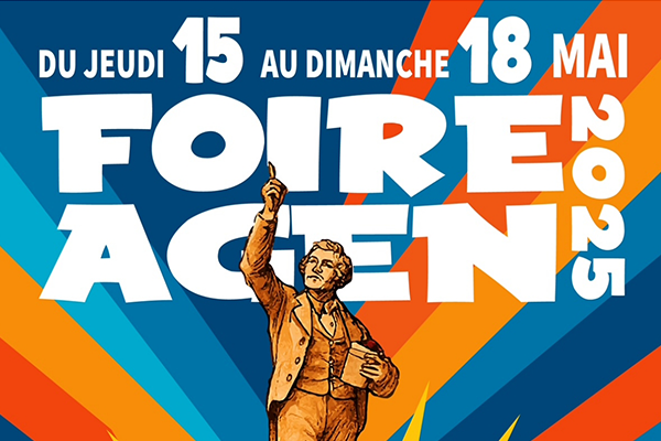 Retrouvez-nous à la Foire de d’Agen (47)