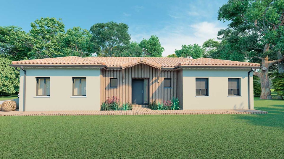 Maison à construire à Sainte-Gemme (33580)