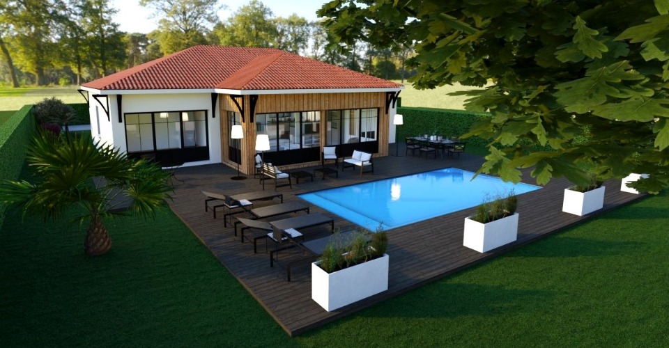 Maison à construire à Salles (33770)