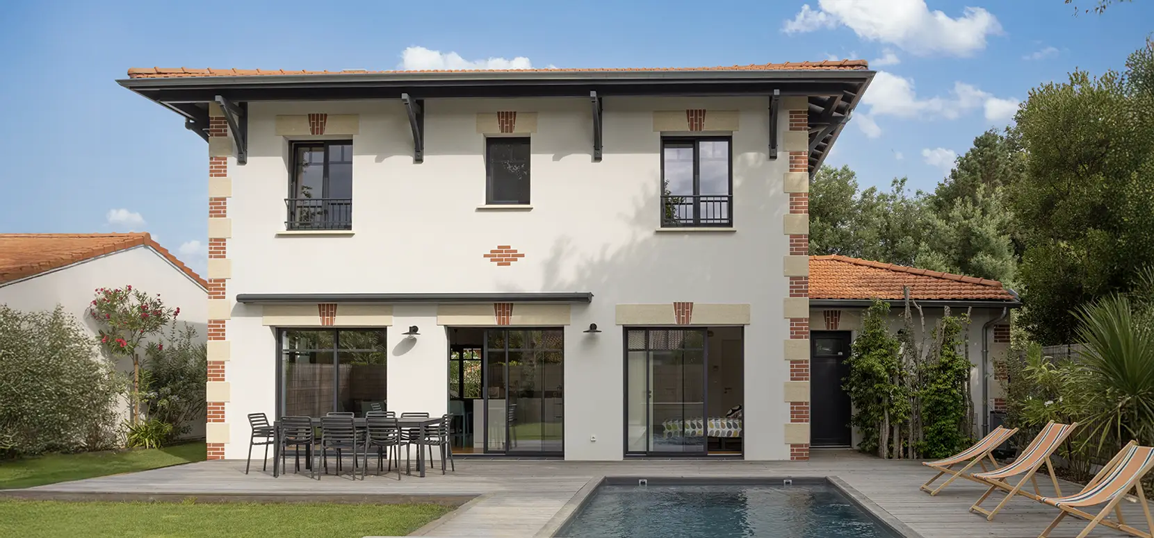 Maison arcachonnaise à étage