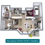 Plan maison 3D