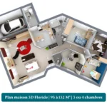 Plan maison 3D