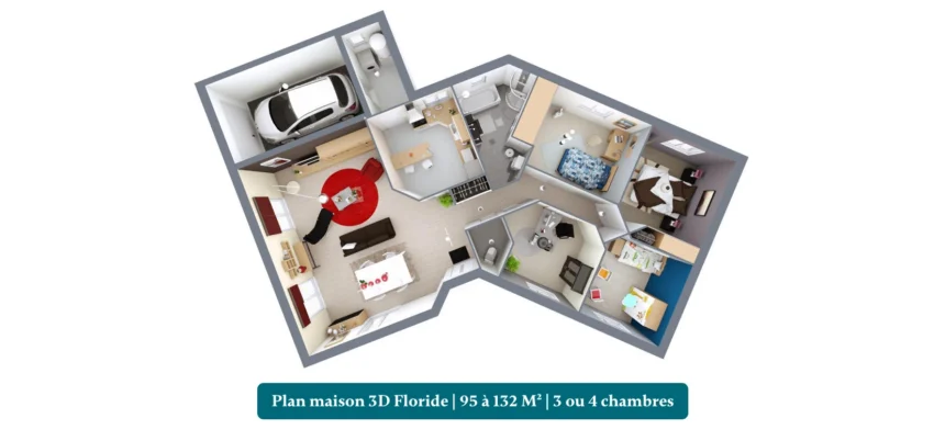 Plan maison 3D