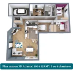 Plan maison 3D