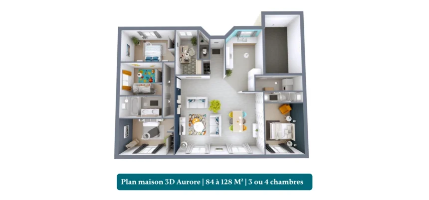 Plan maison 3D