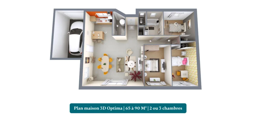 Plan maison 3D
