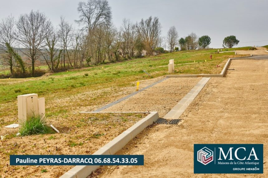 Terrain à bâtir à Montsoué (40500)
