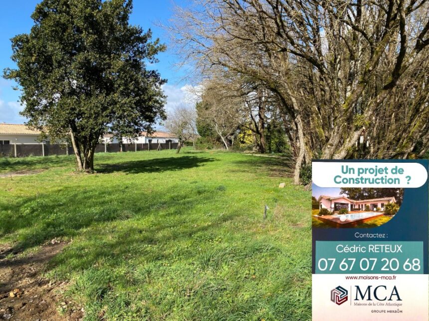 Terrain à bâtir à Saint-Vaize (17100)
