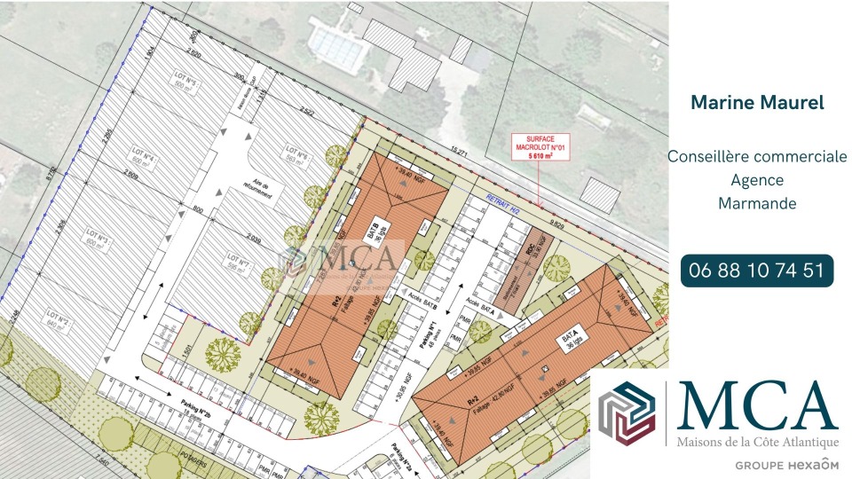 Terrain à bâtir à Marmande (47200)