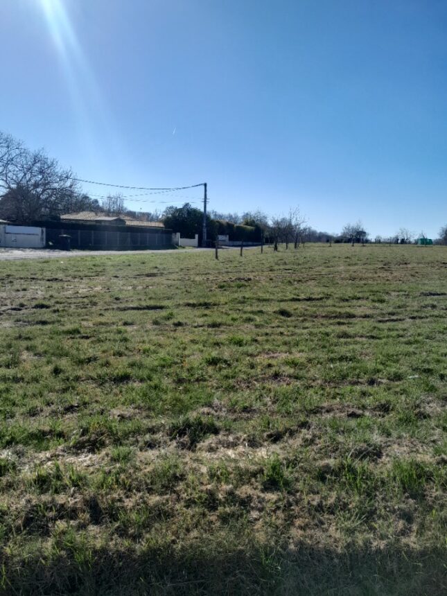 Terrain à bâtir à Saint-Médard-en-Jalles (33160)