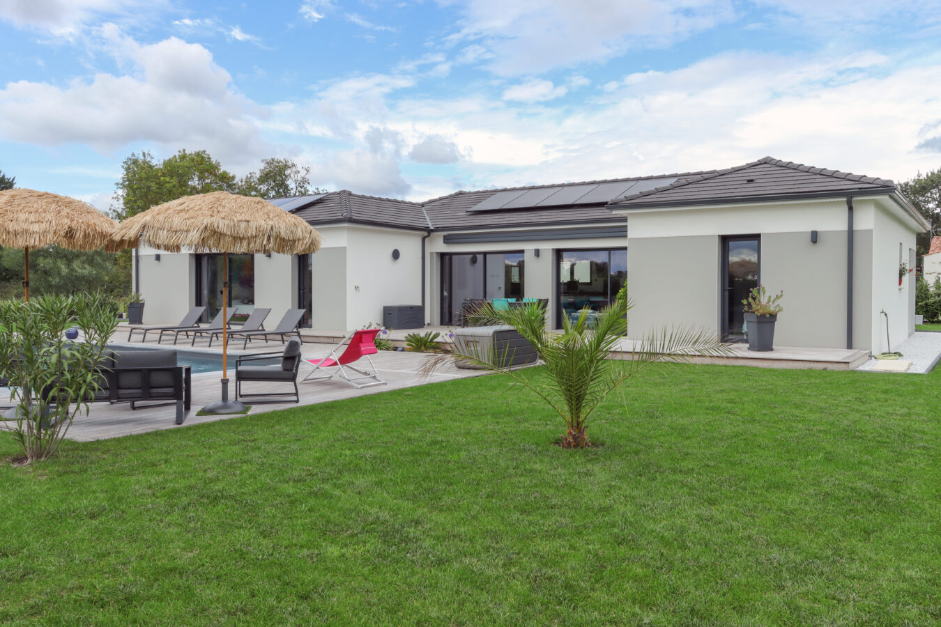 Grande maison de plain-pied en Charente