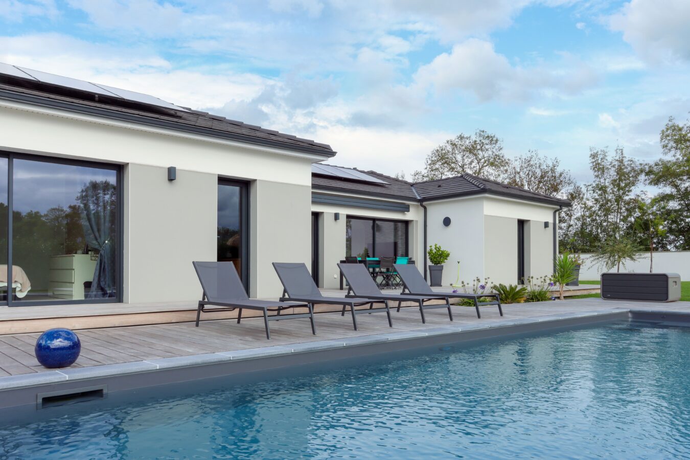 Grande maison de plain-pied en Charente