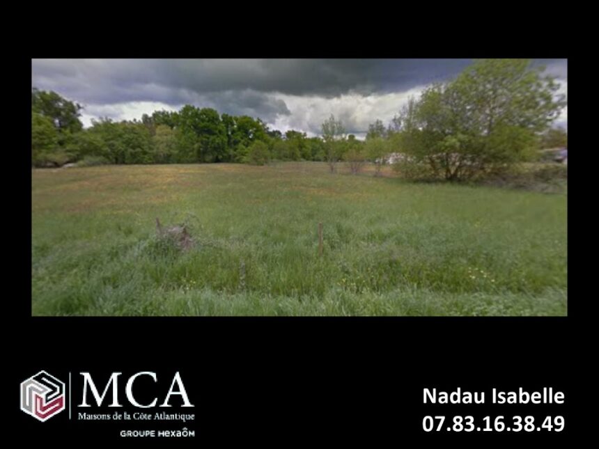 Terrain à bâtir à Montlieu-la-Garde (17210)