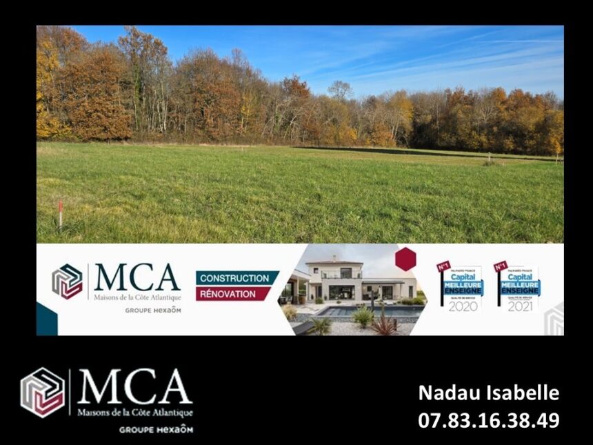 Maison à construire à Pouillac (17210)