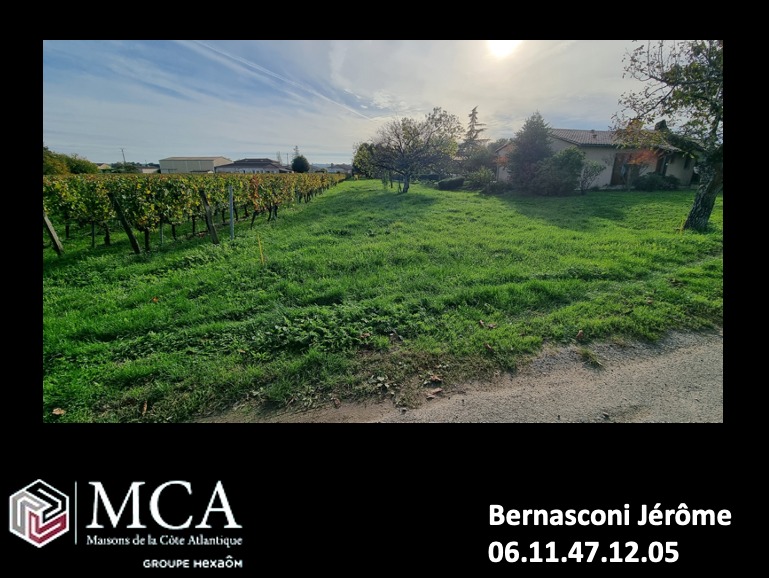 Terrain à bâtir à Saint-Magne-de-Castillon (33350)
