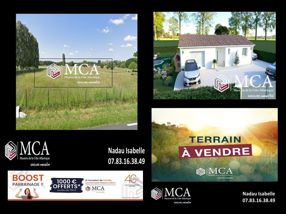 Terrain à bâtir à Saint-Savin (33920)