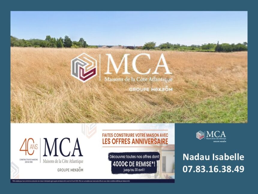 Terrain à bâtir à Saint-Georges-des-Agoûts (17150)