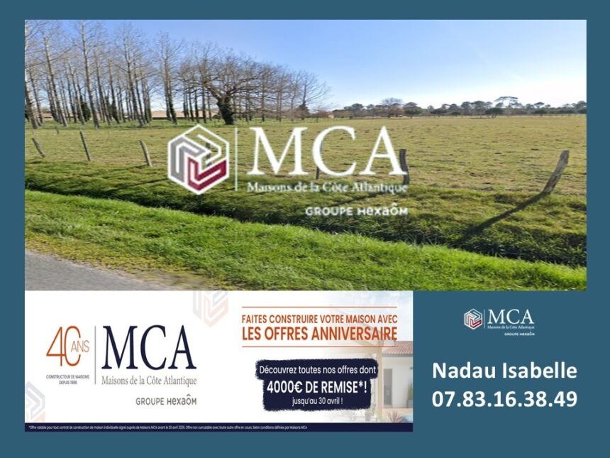 Maison à construire à Saint-Savin (33920)