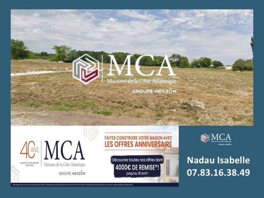 Maison à construire à La Lande-de-Fronsac (33240)