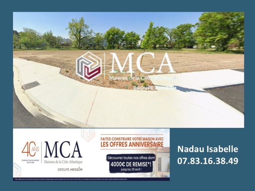 Terrain à bâtir à Ambarès-et-Lagrave (33440)