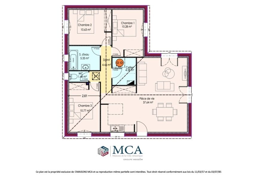 Maison neuve à Magescq (40140)