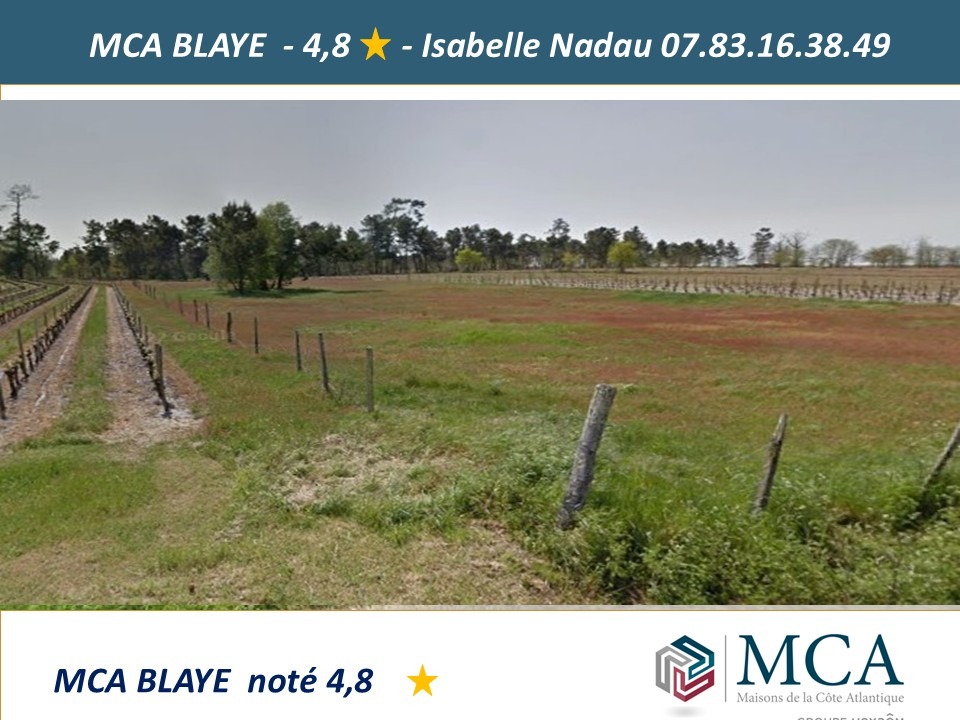 Terrain à bâtir à Saint-Savin (33920)