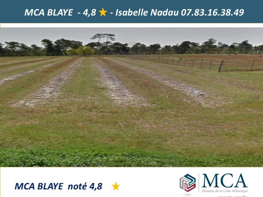 Maison à construire à Saint-Savin (33920)