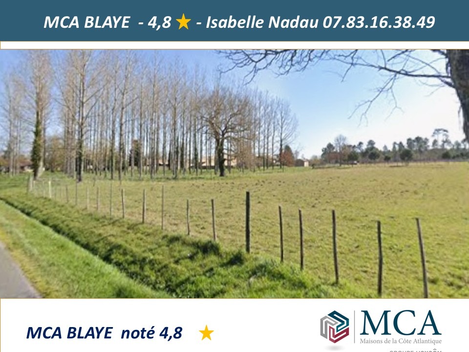 Terrain à bâtir à Saint-Savin (33920)