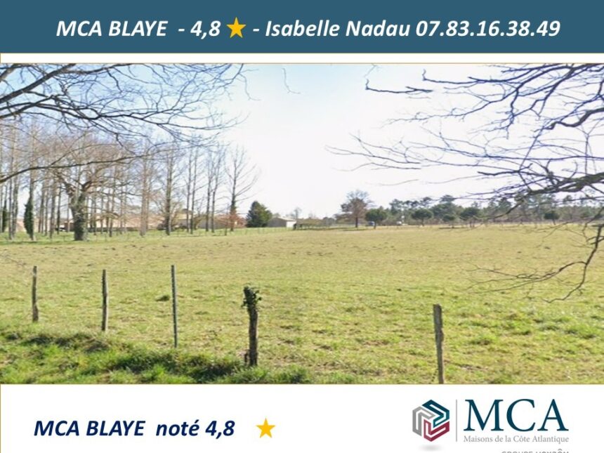 Maison à construire à Saint-Savin (33920)