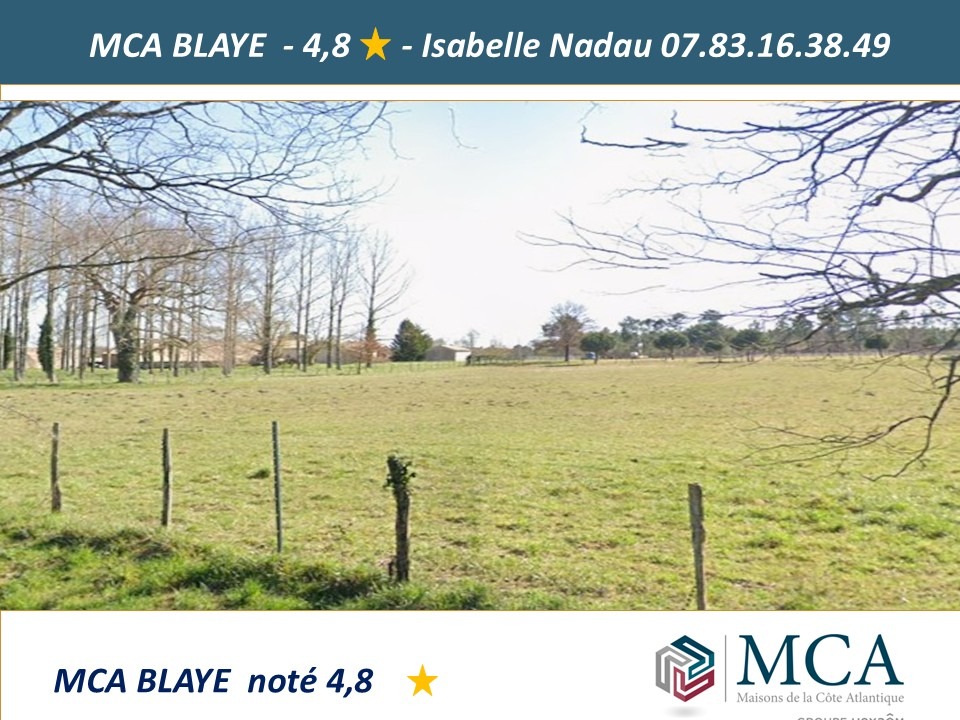 Terrain à bâtir à Saint-Savin (33920)